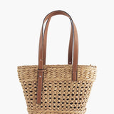 Large Capacity Beach Tote Basket Bag