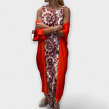 Charlotte - Robe élégante avec cardigan assorti
