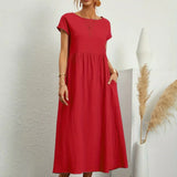 Gabrielle™ — Robe midi fluide élégance intemporelle