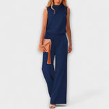 Ariana - Pantalons fluides pour femmes et top minimaliste
