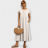 Anne | Robe d'été fluide à poches