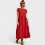 Anne | Robe d'été fluide à poches