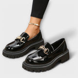 Chaussures Femmes Plateau Loafer avec Style de Sorcière