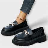 Chaussures Femmes Plateau Loafer avec Style de Sorcière