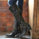 Monroe | Bottes Western à hauteur de genou pour femmes