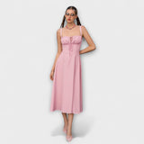 Espoir - Robe à volants avec détail fente