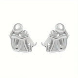 Earrings with Dog Icon