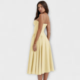 Rosalie - Robe corset sans manches raffinée