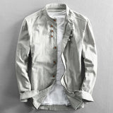Renzo | Japanese-Inspired Cotton-Linen Shirt