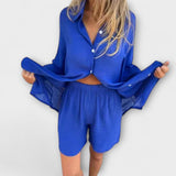 Miravo - Ensemble Blouse-Shorts