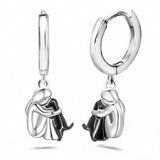 Earrings with Dog Icon