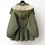 Phoebe | Elegant Trench Coat with Hood