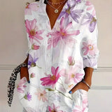 Annika™ - Blouse colorée avec imprimé ludique