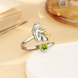 Ring with Dog Icon
