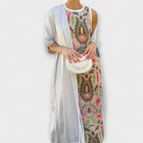 Selviane - Robe maxi avec cardigan assorti