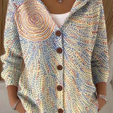 Cassidy | Cardigan Long Artistique Confortable