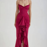 FLAVIA Ruffle Maxi Dress