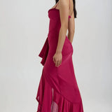 FLAVIA Ruffle Maxi Dress