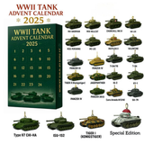 WW2 Tanks Advent Calendar 2025 – 24 Historic Armored Legends 🚂🪖