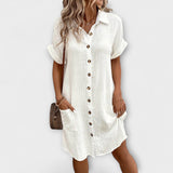 Aria - Robe Polo Classique Décontractée