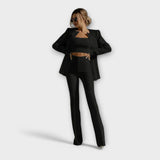 Selina - Ensemble 3 pièces élégant (Blazer, Haut, Pantalon)