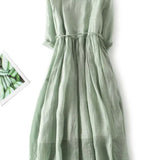 Robe longue minimaliste