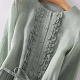 Robe longue minimaliste