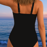 Zaya | Maillot de bain enveloppant luxueux avec imprimé coloré