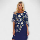 Lyanna - Robe en Chiffon Floral pour Femmes