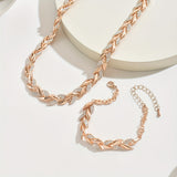 Cleo | Elegant Necklace & Bracelet Set