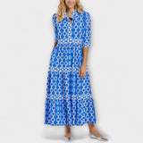 Juliette - Robe midi avec motif de chaînes