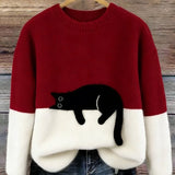 Mila | Cozy Cat Sweater