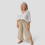 Willa | Pantalons en Coton et Lin