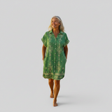 Béatrice | Robe en Coton Lin