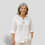 Béatrice | Blouse Drapée Légère
