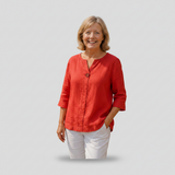 Béatrice | Blouse Drapée Légère