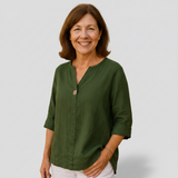 Béatrice | Blouse Drapée Légère