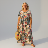Daphne | Robe Maxi Florale