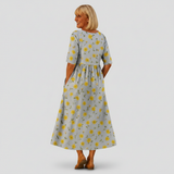 Béatrice | Robe Midi Décontractée