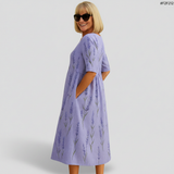 Béatrice | Robe Midi Décontractée