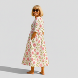 Béatrice | Robe Midi Décontractée