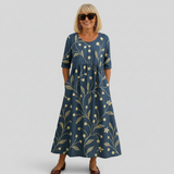 Béatrice | Robe Midi Décontractée