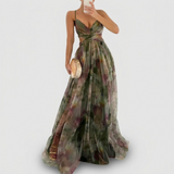 Delphine | Robe de Soirée Drapée