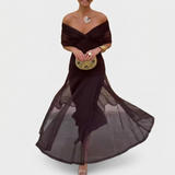 Delphine | Robe Maxi Plissée