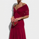 Delphine | Robe Maxi Plissée