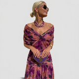 Delphine | Robe Maxi Plissée
