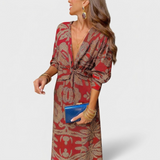 Beatrice | Robe Enveloppante Tordue