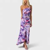 Layla | Robe Plissée À Une Épaule