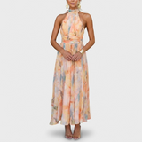 Camille | Robe Maxi Imprimée