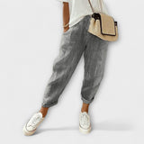 Sanne - Pantalon rayé confortable